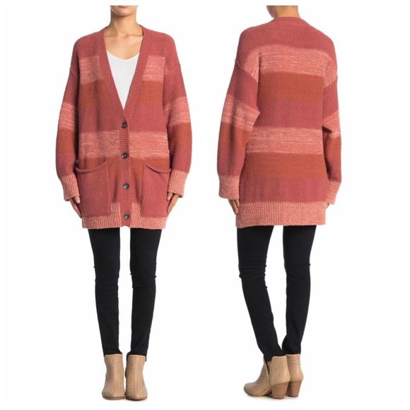 Free People Sweaters - Free People Blushed Southhport Beach Cardigan